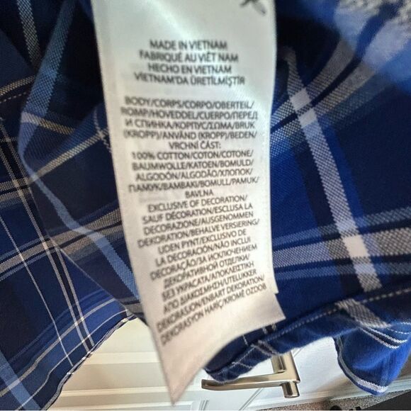 New, POLO Ralph Lauren Plaid Print Button Front Long Sleeve Classic Fit Shirt - Picture 4 of 5
